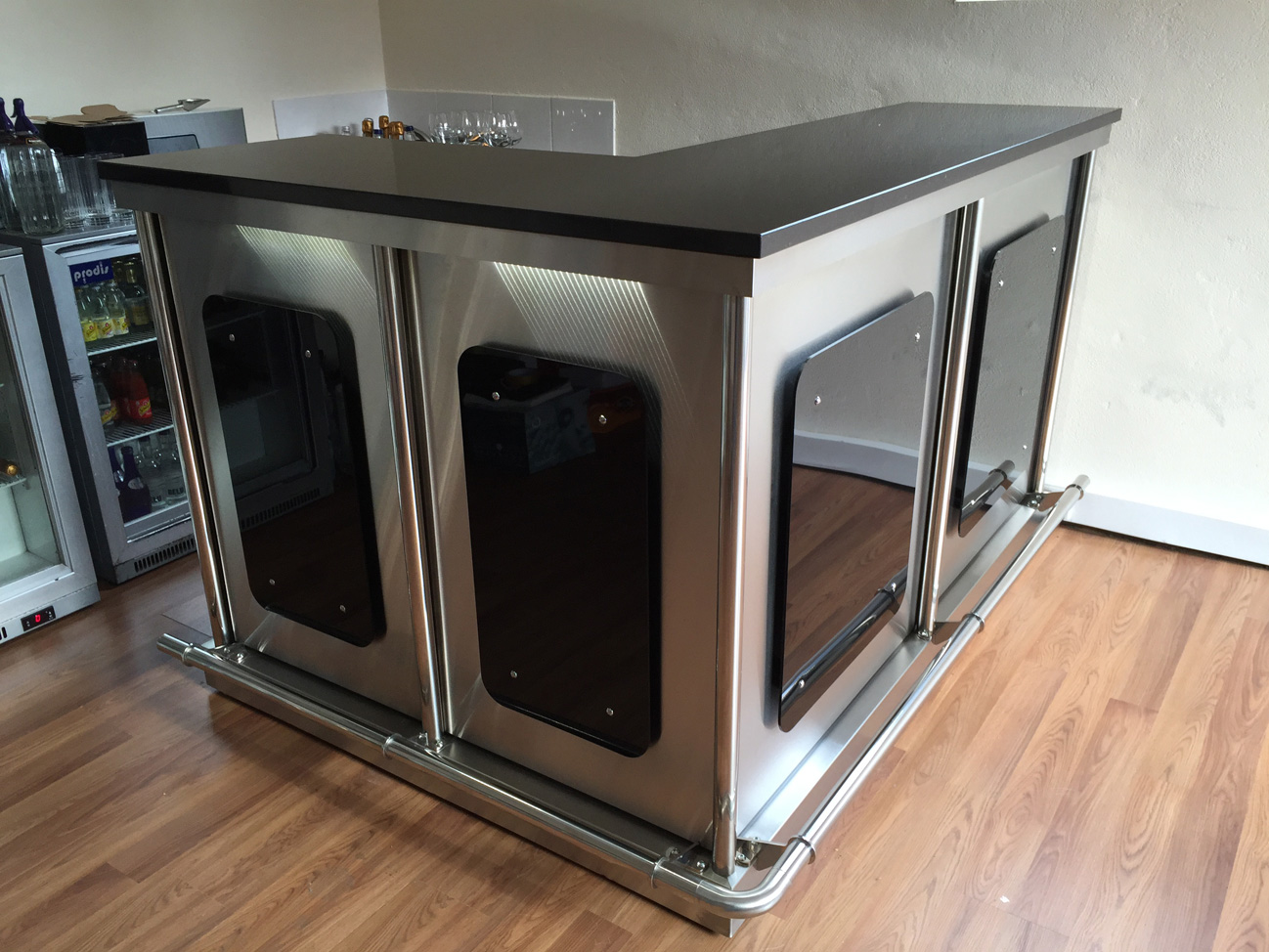 Connoisseur Modern Corner Bar Bespoke Bars