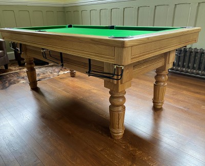Traditional English Pool Tables 7ft Royal Executive English Pool Table with all game rails