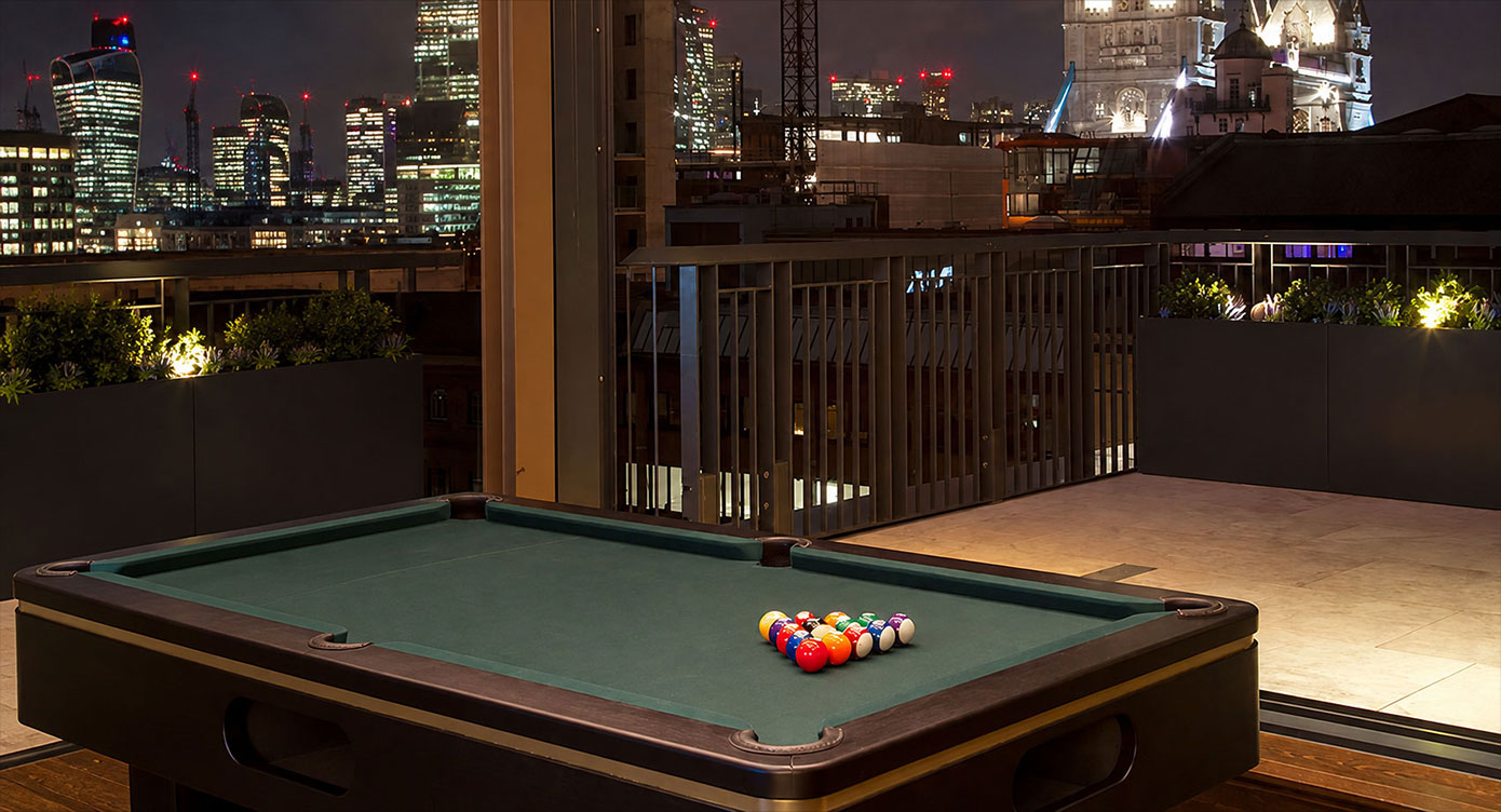 Luxury Bespoke Pool Table Interior