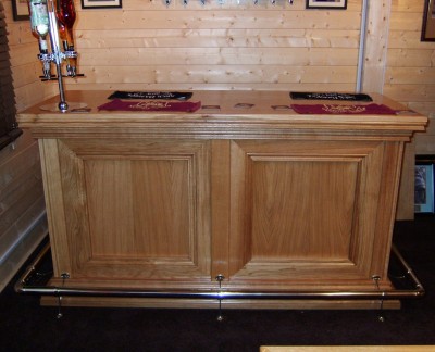 Traditional Wooden Home Bars Connoisseur Traditional Bar - Freestanding 2 Panel