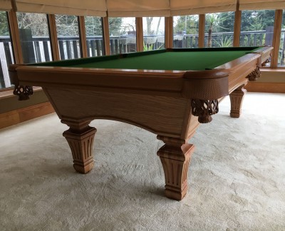 Olhausen Augusta Pool Table with Franklin Leg