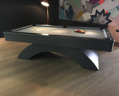 American Pool Tables Olhausen Waterfall Pool Table with Spray Painted Finish
