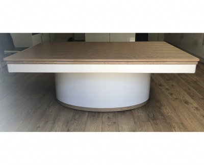 Pool Dining Table - 7ft Centre Pedestal Leg