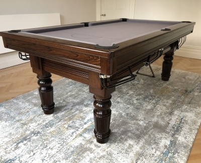 Royal Executive English Pool Table with all game rails