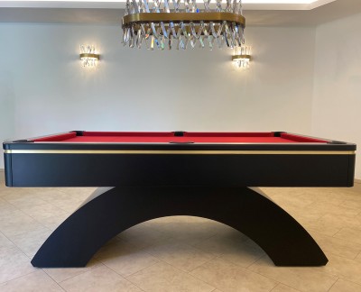 Luxury Pool Tables 7ft Arched Contemporary Special Pool Table £6,960