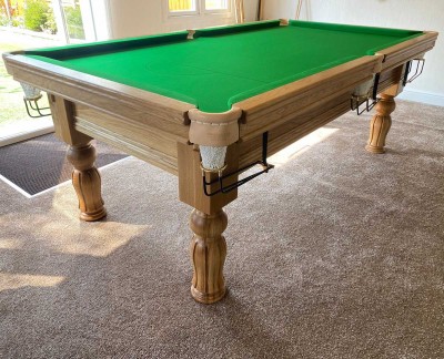 Royal Executive 7' x 3'6" Snooker Table with Tulip Fluted Legs
