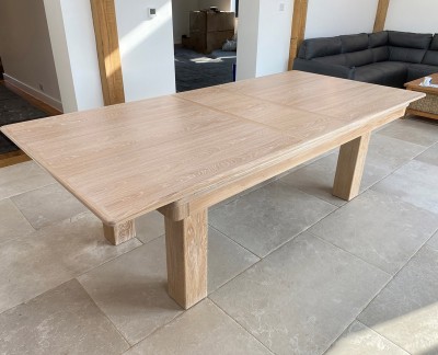 Pool Dining Table with middle top extension