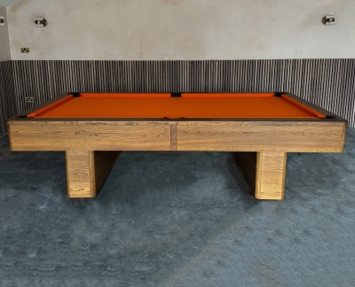 American Pool Tables 9ft Pedestal Modern Pool Table (USA Spec)