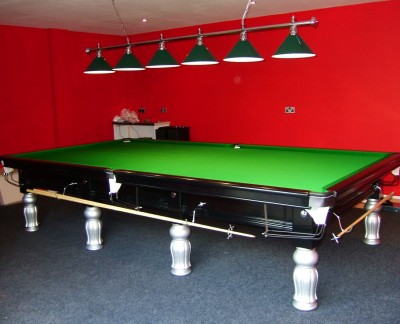 Connoisseur 12' x 6' Snooker Table Two Tone