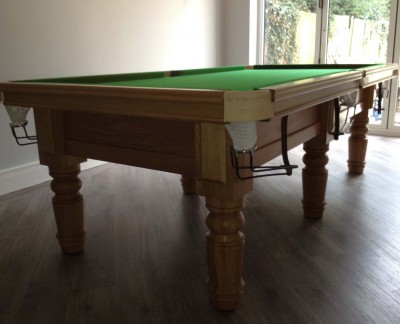 Royal Executive 8' x 4' Snooker Table with Straight Turned Legs