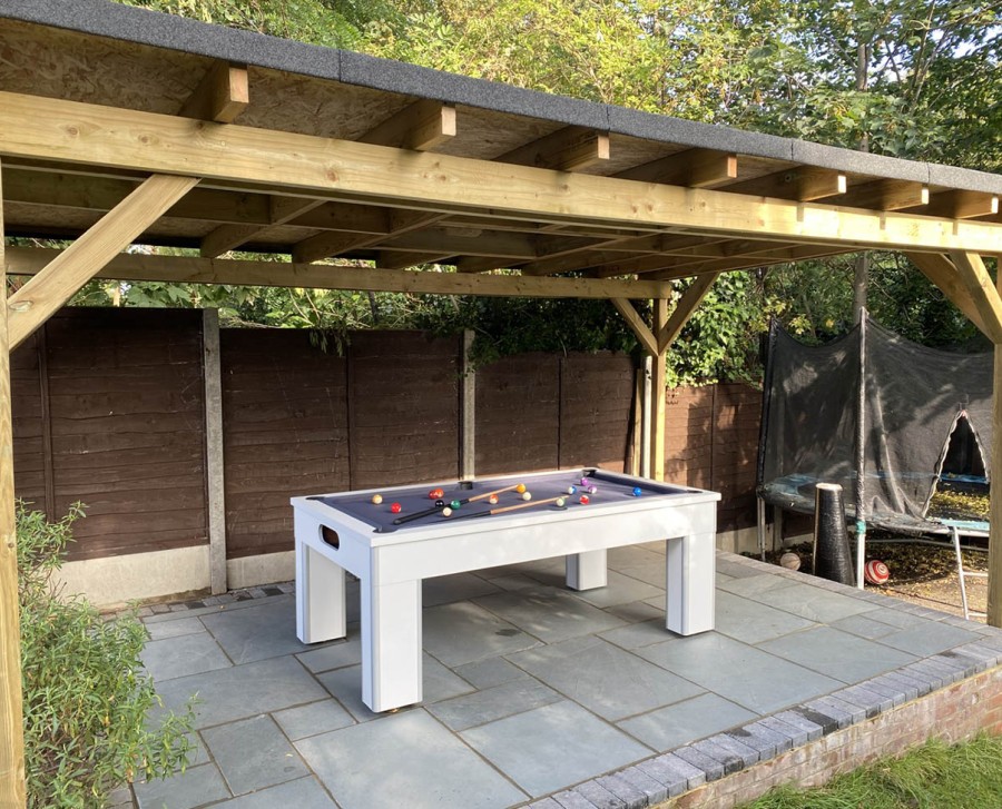 Outdoor Pool Table