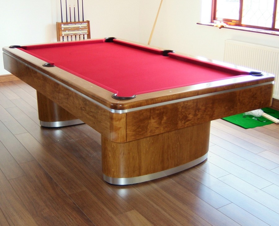 Olhausen Sahara Pool Table American Walnut Finish