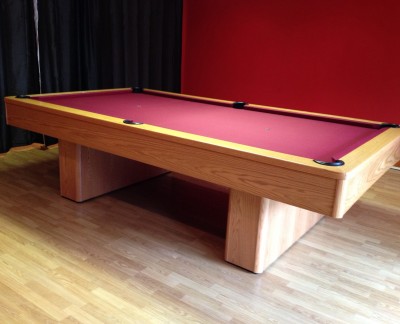 Olhausen Monarch Pool Table in Oak