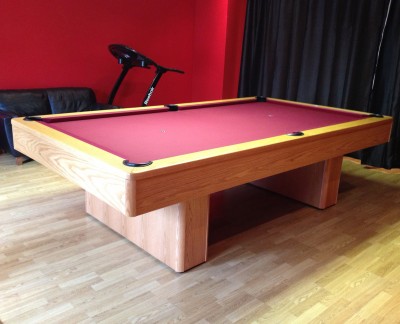 Olhausen Monarch Pool Table in Oak