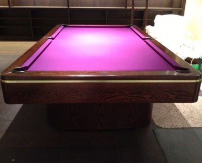 Olhausen Sahara Pool Table in Oak (Dark Stained Finish)