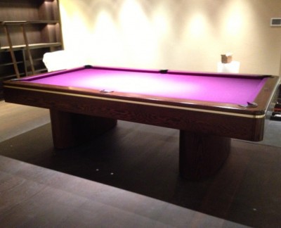 Olhausen Sahara Pool Table in Oak (Dark Stained Finish)