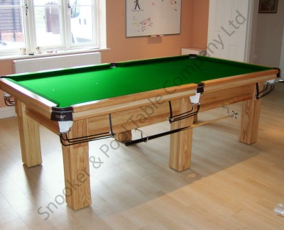 Royal Executive 8' x 4' Snooker Table with Square/Fluted Legs