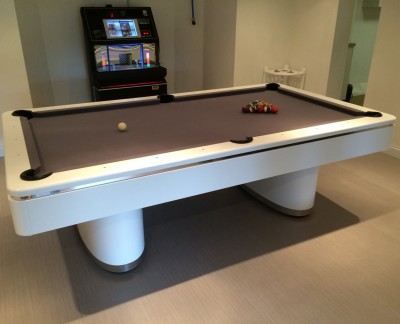 Olhausen Sahara Pool Table in White