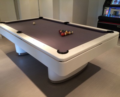 Olhausen Sahara Pool Table in White