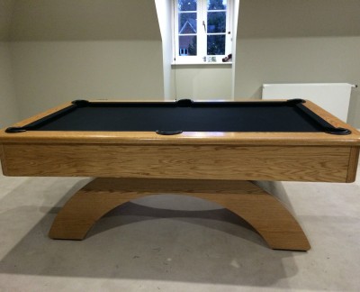 Olhausen Waterfall Pool Table in American Oak - American Pool Table