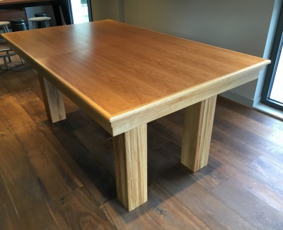 Pool Dining Table - 6ft in Oak / Sage