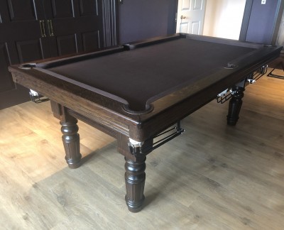 Royal Executive 7ft English Pool Table with all game rails