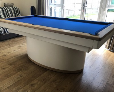 Pool Dining Table - 7ft Centre Pedestal Leg