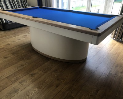 Pool Dining Table - 7ft Centre Pedestal Leg