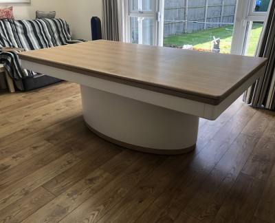 Pool Dining Table - 7ft Centre Pedestal Leg