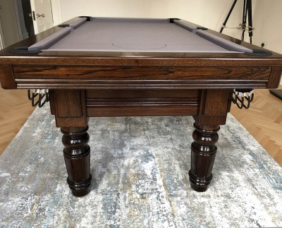 Royal Executive English Pool Table with all game rails