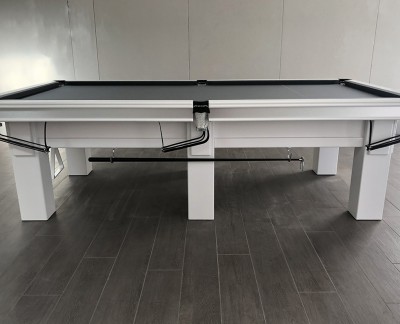 Connoisseur 9' x 4'6" Snooker Table in White