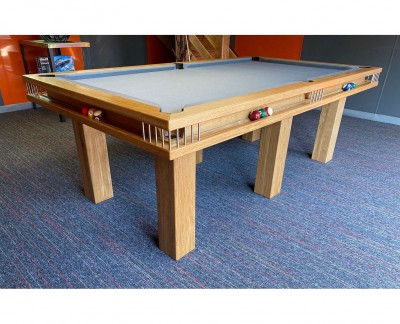 Gallery English Pool Table in Oak