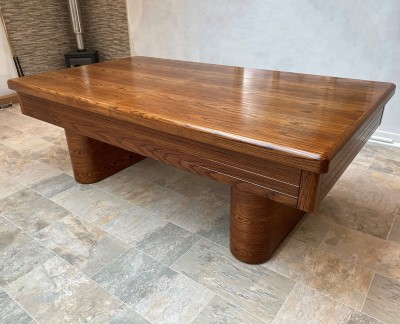 Duke English Pool Table - Pedestal Leg