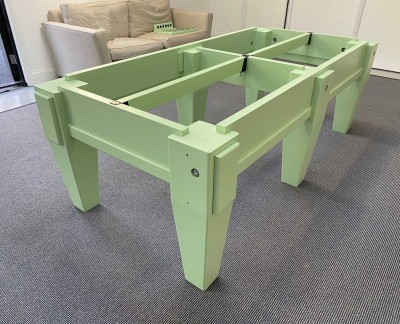 Connoisseur 8' x 4' Snooker Table with Full Tapered Legs