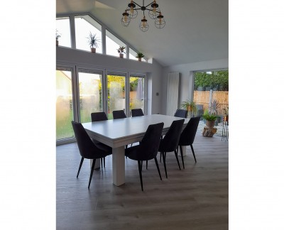 Pool Dining Table - 7ft Fixed Height