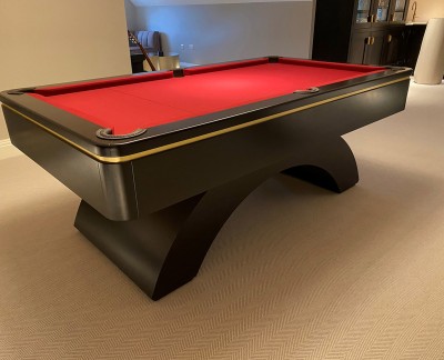 Arched Contemporary Special English Pool Table