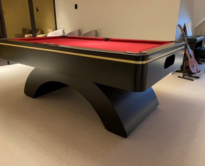 Arched Contemporary Special English Pool Table