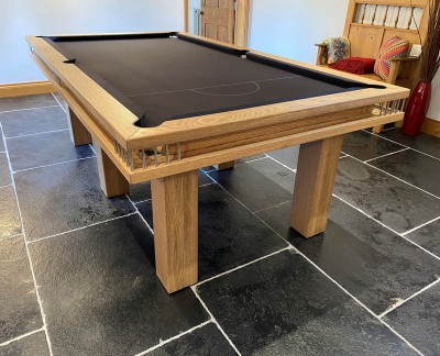 Gallery English Pool Table - Grey Tint