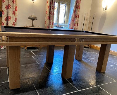 Gallery English Pool Table - Grey Tint