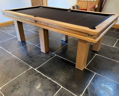 Gallery English Pool Table - Grey Tint