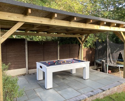 Outdoor Pool Table