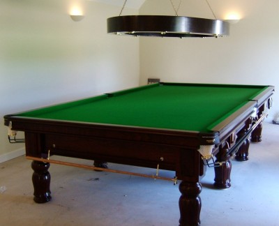 Connoisseur 12' x 6' Snooker Table Tulip Fluted Legs