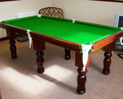 Royal 7' x 3' 6" Snooker Table with Tulip Legs