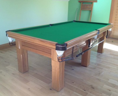 Royal Executive 8' x 4' Snooker Table - Square Fluted Legs