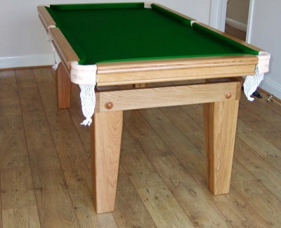 Snooker Dining Table - 6ft in Oak